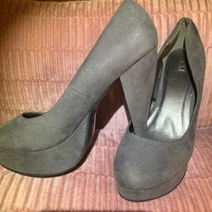 XXI grey heels